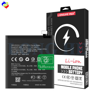 Batterie de téléphone portable BLP581 4.35V 3000mAh Pour OPPO N3 N5206 N5207 N5209 Remplacement de la batterie du téléphone