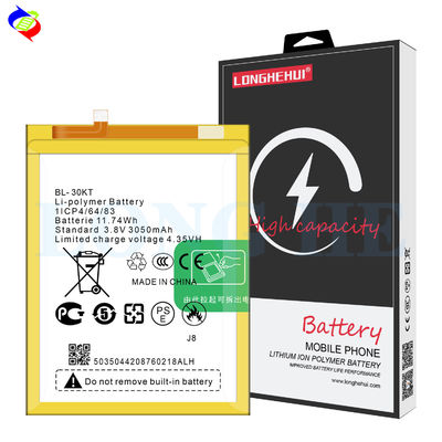 3050mAh BL-30KT Boom J8 batterie de téléphone portable pour la batterie de Tecno J8 piles rechargeables