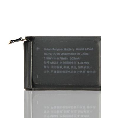 Batterie de remplacement noire pour Apple Watch série 1 S1 38mm A1578 originale
