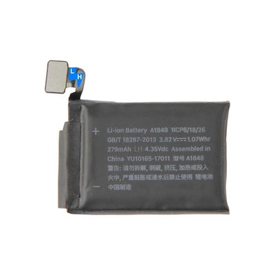 Remplacement de stock de batterie A1848 pour Apple Watch série 3 38mm rechargeable et durable