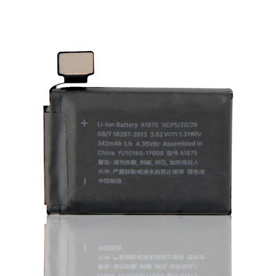 Batterie au lithium de 342 mAh pour Apple Watch série 3 42 mm A1850 A1875