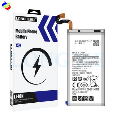 3000 mAh pour téléphone portable batterie au lithium-ion secondaire EB-BG950ABE 3.85V SAM original S8 G950