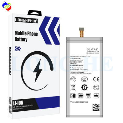Double protection IC batterie au lithium-ion BL-T42 pour téléphone portable LG V50 ThinQ 4000mAh 3.87V