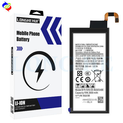 EB-BG925ABE batterie de 2600 mAh pour le S6 Edge G9250 G925FQ G925F G925l G925A G925S en noir