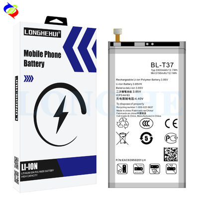 Piles rechargeables pour le LG V40 Q8 QStylo4 Q710 Q815 V40ThinQ V50 V40 3300mAh 3,87V blanc