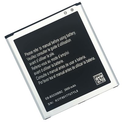 Une batterie au lithium de 2600 mAh pour Samsung G530 J5 J3 EB-BG530CBU Protection à double circuit imprimé