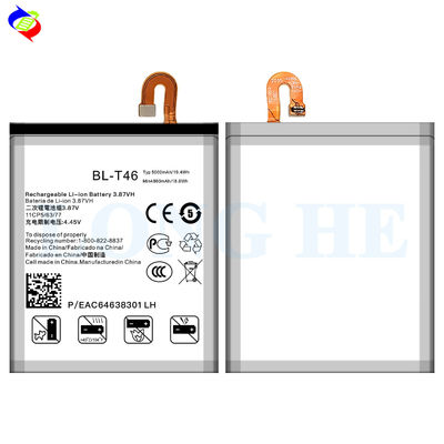 5000mAh BL-T46 LMV600VM LMV600TML V600QM6 LMV605N Batterie de téléphone portable pour LG V60 ThinQ 5G