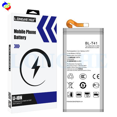 Protection double IC BL-T41 Piles de téléphone rechargeables au lithium-ion de 3500 mAh pour LG G8 ThinQ
