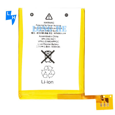 Mettez à niveau votre iPod Touch 5 avec une batterie de remplacement de 4,35 V de 1030 mAh 616-0621 LIS1495APPCC