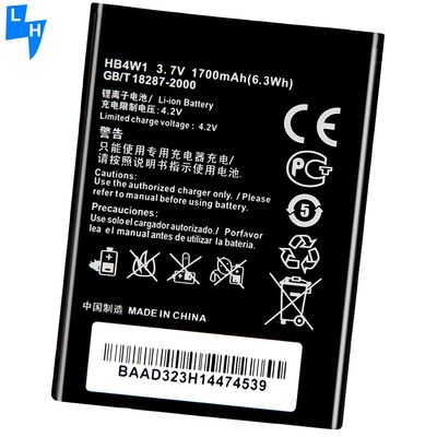Stock 1900mAh HB4W1 Y301-A2 Y530 U8951 T8951 Batterie de téléphone portable pour Huawei Y210 G510