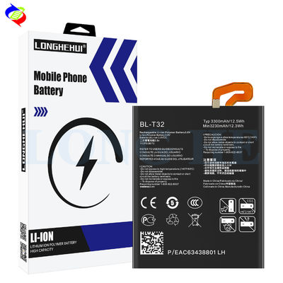 Batterie noire BL-T32 pour le LG G6 G600L G600S G600K G600V H870 H871 H872 H873 LS993 US997 VS988 3300mAh