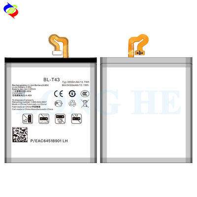 BL-T43 Batterie 3550mAh Pour LG G8S ThinQ LM-G810 Batteries de téléphones mobiles Voltage stable