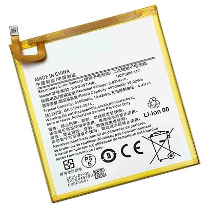Protection double IC 5100mAh SWD-WTN8 Tab Batterie pour le Samsung A295 Tab A 8.0 2019 T290