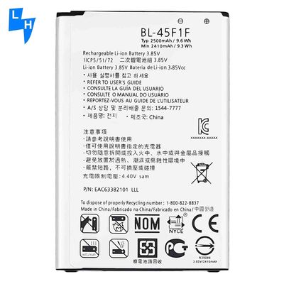 100% OEM BL-45F1F batterie mobile pour LG K8 K4 Aristo 2017 MS210 batteries batterie
