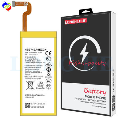 L'appareil est équipé d'une batterie lithium-ion de 2200 mAh HB3742A0EZC+ pour Huawei P8 Lite L02/L03/L22/L23 U00