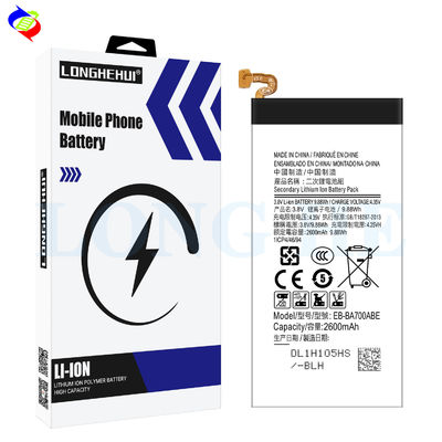 Batterie OEM pour le Samsung Galaxy A7 2015 A700 A700 A7000 A7009 A700F EB-BA700ABE
