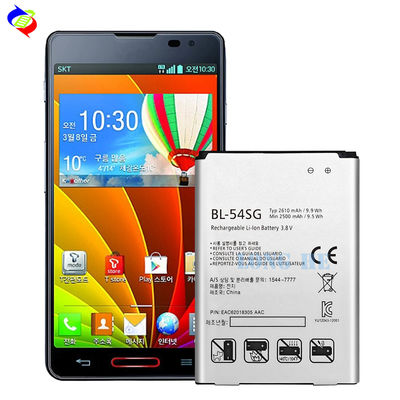 Batterie rechargeable de 2610 mAh BL-54SG pour Optimus LTE III 3 G3 Beat Mini G3s G3c B2 Mini