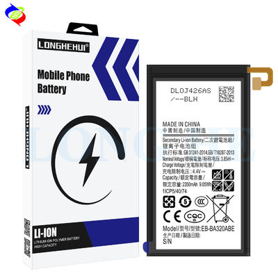 Batterie haute capacité ODM 2350mAh pour téléphone portable Samsung A3 2017 A320 EB-BA320ABE