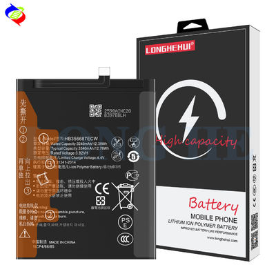 HB356687ECW Codage de la batterie rechargeable pour le Huawei Nova 2 Plus Honor 7X 3340mAh 3.82V