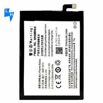 2260mAh Capacité OEM B-76 Y927 Y627 Y27L batterie de polisseur au lithium-ion pour Vivo Y27 Original