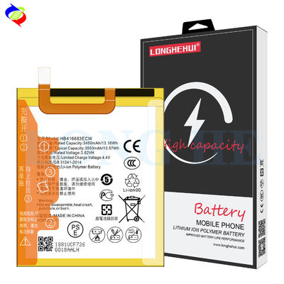 Protection double IC HB416683ECW batterie pour téléphone portable Huawei Nexus 6P H1511 H1512
