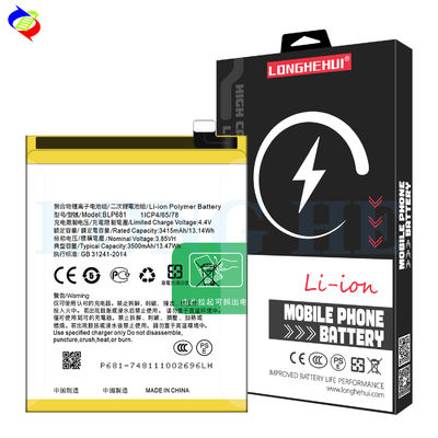 3500mAh BLP681 batterie au lithium pour OPPO R17 F9 4 Version 64 Batterie intégrée pour téléphone portable