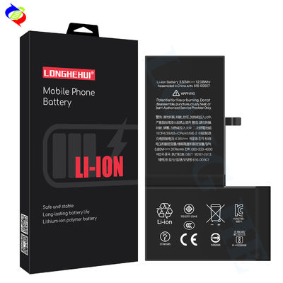 Batterie polymère au lithium-ion pour téléphone portable pour iPhone Xs Max 100% compatible et stable