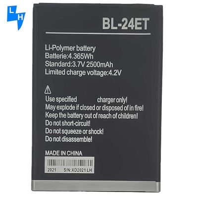 Protection double IC BL-24ET 2500mAh Batterie B1F pour la protection des téléphones mobiles Tecno F3