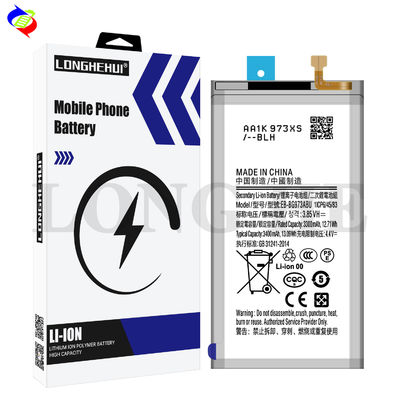Ori 1 1 3400mAh Cellule de batterie pour Samsung Galaxy S10 EB-BG973ABU Protection à double circuit imprimé