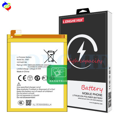 Double protection IC BL-39BT 3900mAh batterie de téléphone portable pour Tecno i5 Pro