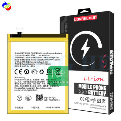 Batterie de remplacement de grande capacité pour OPPO A1 3180mAh BLP649 A83 A83T CPH1729