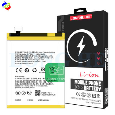 Batterie de téléphone portable haute capacité pour OPPO F7 Youth 2018 3410mAh BLP665