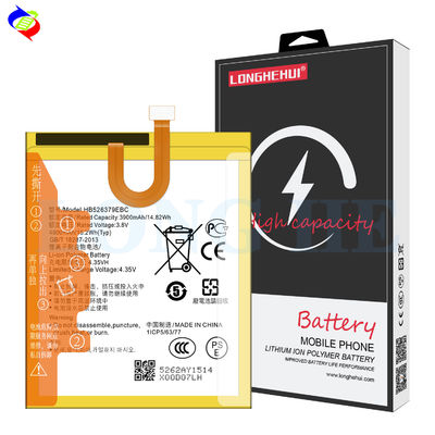 Une batterie au lithium-ion de haute capacité de 3,8 V HB526379EBC compatible avec Huawei ENJOY 5 / TIT-AL00
