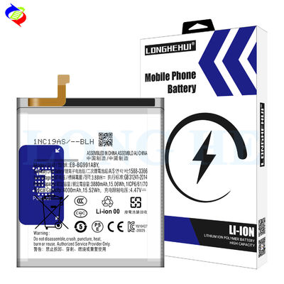 Batterie rechargeable de haute capacité de 4000 mAh pour Samsung S21 4G/5G G991 EB-BG991ABY