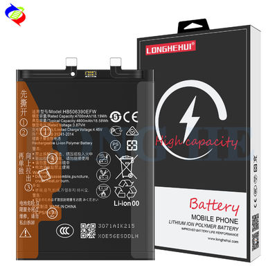 Batterie de remplacement technique de 4800 mAh pour HUAWEI Honor 70 HB506390EFW Batterie de téléphone