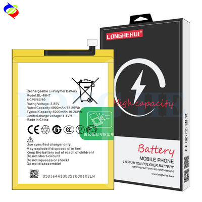 Double protection IC 5000mAh batterie pour Tecno Spark 6 BL-49HT Durable et sécurisé