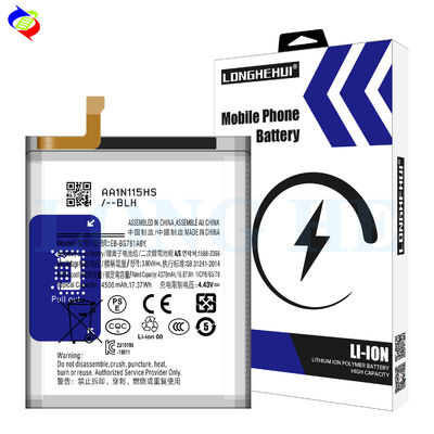 Batterie au lithium-ion rechargeable en argent EB-BG781ABY pour SAM Galaxy S20 FE 5G A52 A52s 5G 4500mAh 3.86V