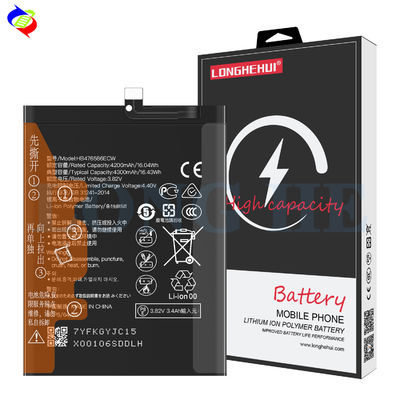 4.4V 4300mAh Piles Li-polymère HB476586ECW pour le HUAWEI Honor X10 5G Jouer 4 5G TEL-AN00 TNNH-AN00