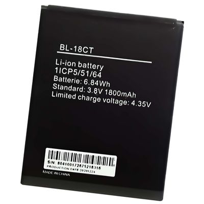 1800mAh 4,35V BL-18CT Batterie polymère au lithium-ion pour téléphone portable Tecno Y3 Y4 R5