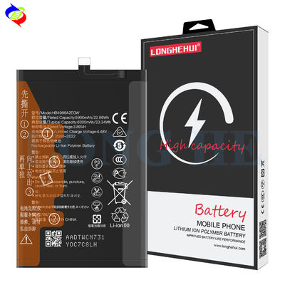 Batteries rechargeables de remplacement de haute capacité HB4966A2EGW pour Huawei Honor X7b CLK-LX1 6000mAh