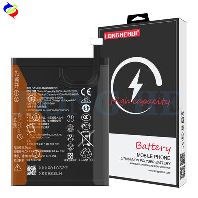 Protégé par double circuit intégré 4100 mAh batterie Li-polymère HB496183ECC pour Huawei Profitez de 6 NCE-AL00 AL10 TL1O
