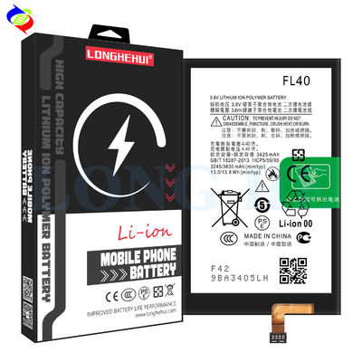 Batterie rechargeable de 3630 mAh FL40 pour le MOTO X Play double XT1565B XT1563 XT1564 XT1562