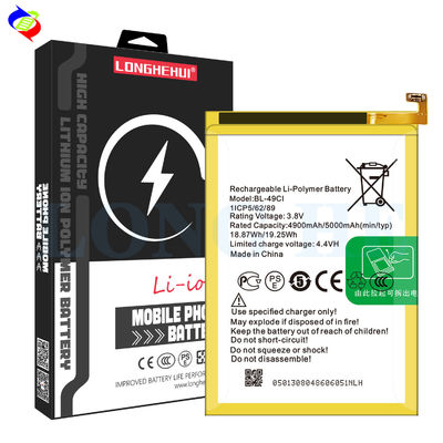 Itel BL-49CI 5000mah 3.85v batterie de téléphone portable Li-ion à haute capacité