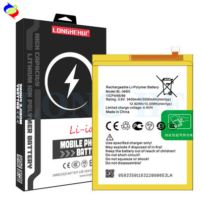 Piles rechargeables pour batterie mobile Infinix Smart 2 X609 BL-34BX