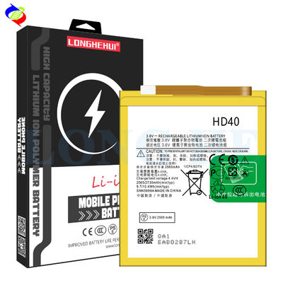 2730mAh 3.8v Produits État du stock Piles rechargeables pour Moto Z Force 2nd HD40