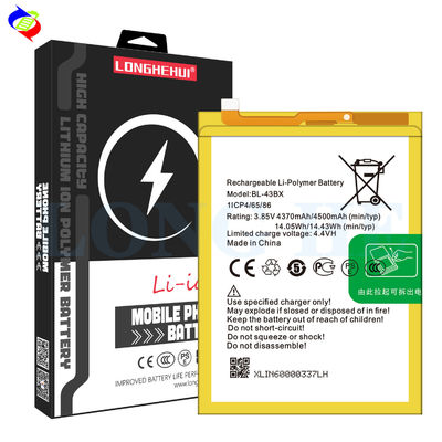 BL-43BX Batterie Li-polymère 4500mAh pour le téléphone portable Infinix X604 Note 5 haute capacité