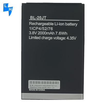 Batterie originale et compatible pour Tecno F2 BL-20JT F1 avec double protection IC