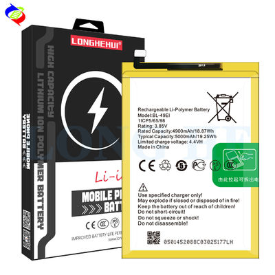 Batterie rechargeable BL-49Ei P33 Plus pour le polisseur au lithium-ion pour itel W6001 ODM