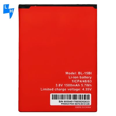 BL-15BI 1500 mAh batterie au lithium-ion pour itel A14 it1407 Protection Protection double IC
