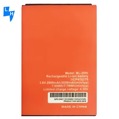 BL-20Hi OEM batterie au lithium-ion pour téléphone portable Piles rechargeables pour Itel A16 A23 A32F Batteira